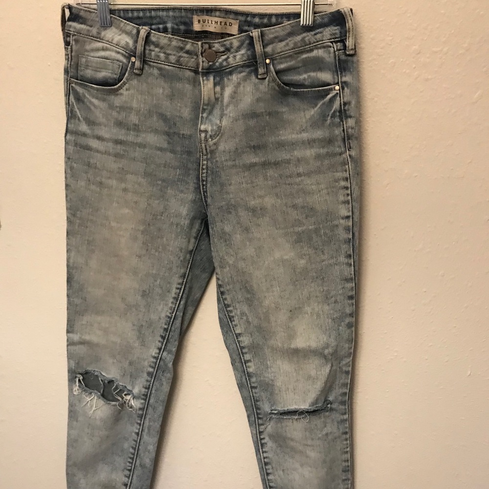 bullhead skinniest ankle jeans